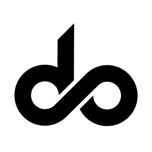 DoBusiness&trade; logo featuring a stylized infinity symbol representing unified business solutions and seamless integration for the Canadian market.